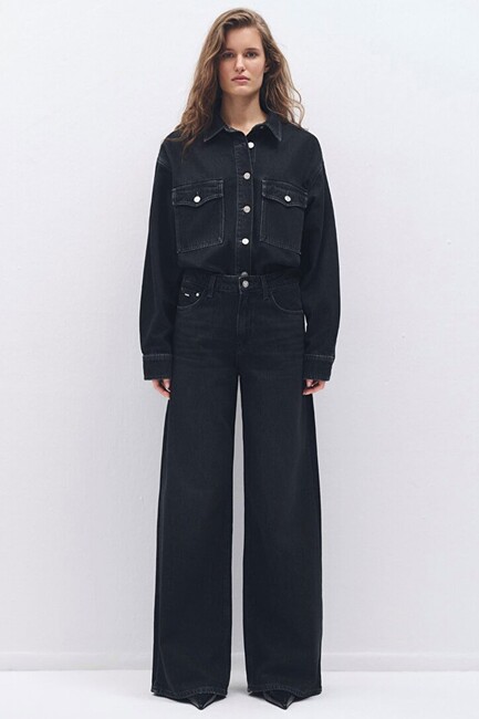 Kadın Joy Edition Jean Pantolon 1010960-89248 Gri - Thumbnail