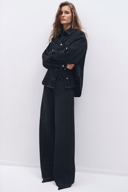 Kadın Joy Edition Jean Pantolon 1010960-89248 Gri (1)