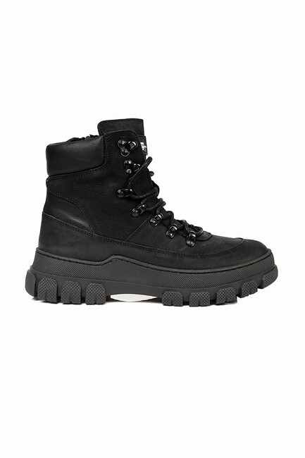 Kadın Kadın Hakiki Deri Casual Bot 3K2SB31121 Siyah (1)