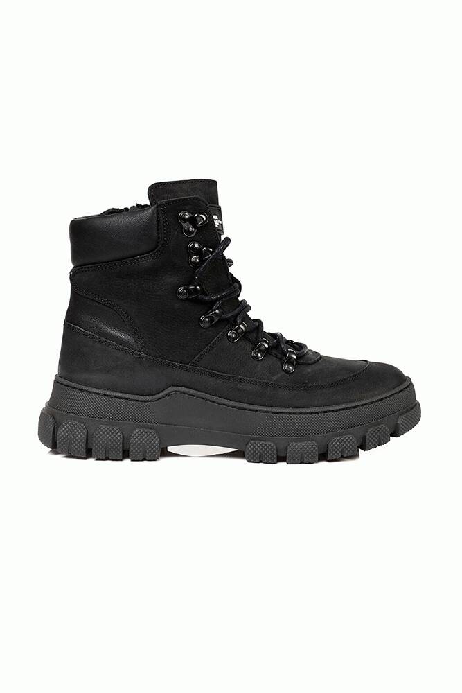 Kadın Kadın Hakiki Deri Casual Bot 3K2SB31121 Siyah 