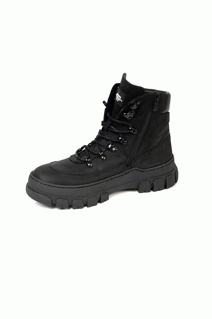 Kadın Kadın Hakiki Deri Casual Bot 3K2SB31121 Siyah (2)