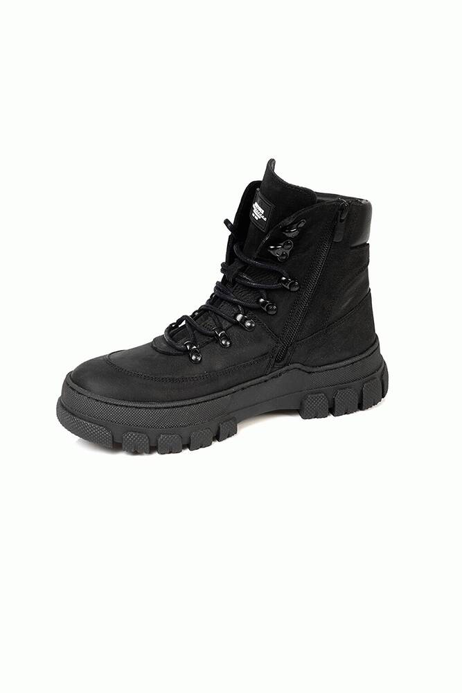 Kadın Kadın Hakiki Deri Casual Bot 3K2SB31121 Siyah 