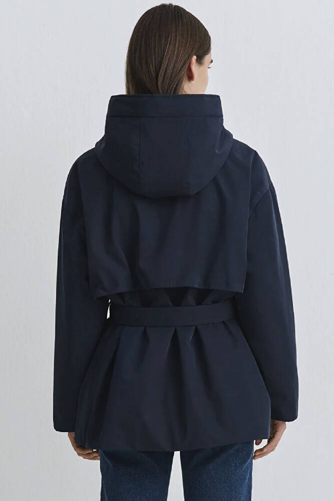 Kadın Kapüşonlu Ceket 1110703-83699 Lacivert 