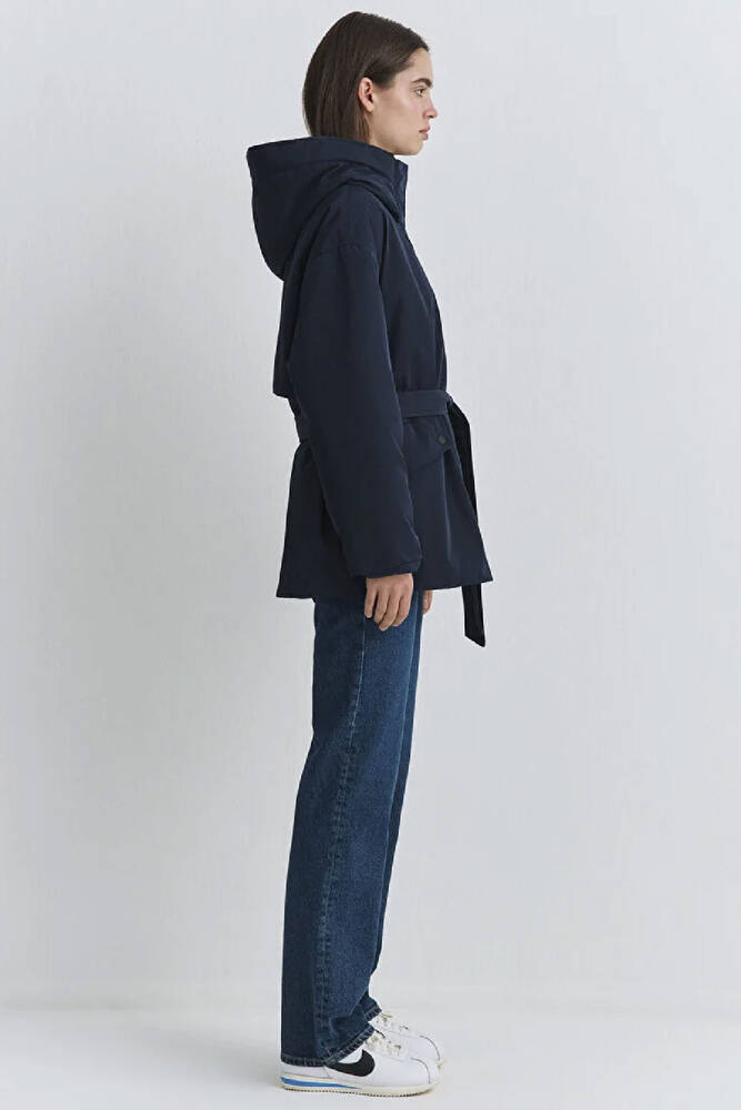 Kadın Kapüşonlu Ceket 1110703-83699 Lacivert 