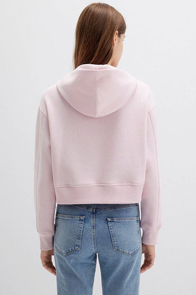 Kadın Kapüşonlu Sweat 1S10386-71006 Pembe 
