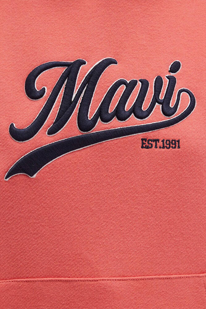 Kadın Kapüşonlu Sweat 1S10420-71076 Turuncu 