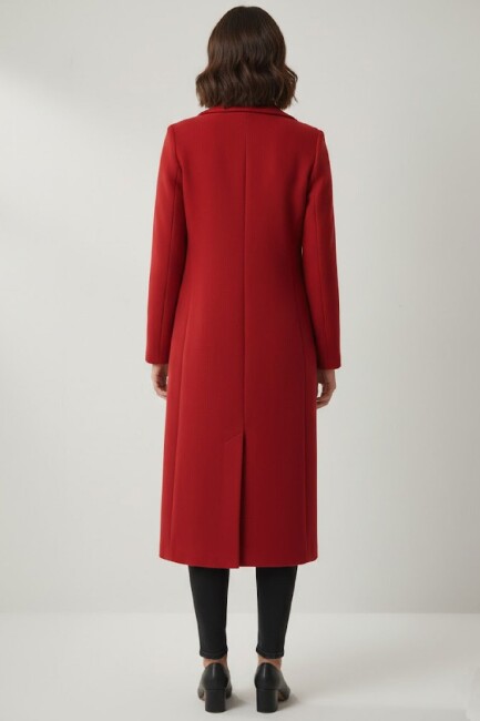 Kadın Kaşe Kaban 19020128 Bordo (2)