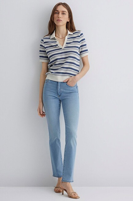 Kadın Kendra Gold Jean Pantolon 1074689170 Mavi (1)