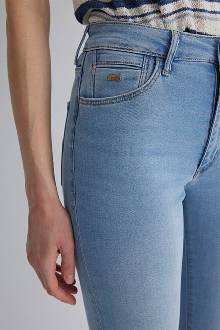 Kadın Kendra Gold Jean Pantolon 1074689170 Mavi - Thumbnail