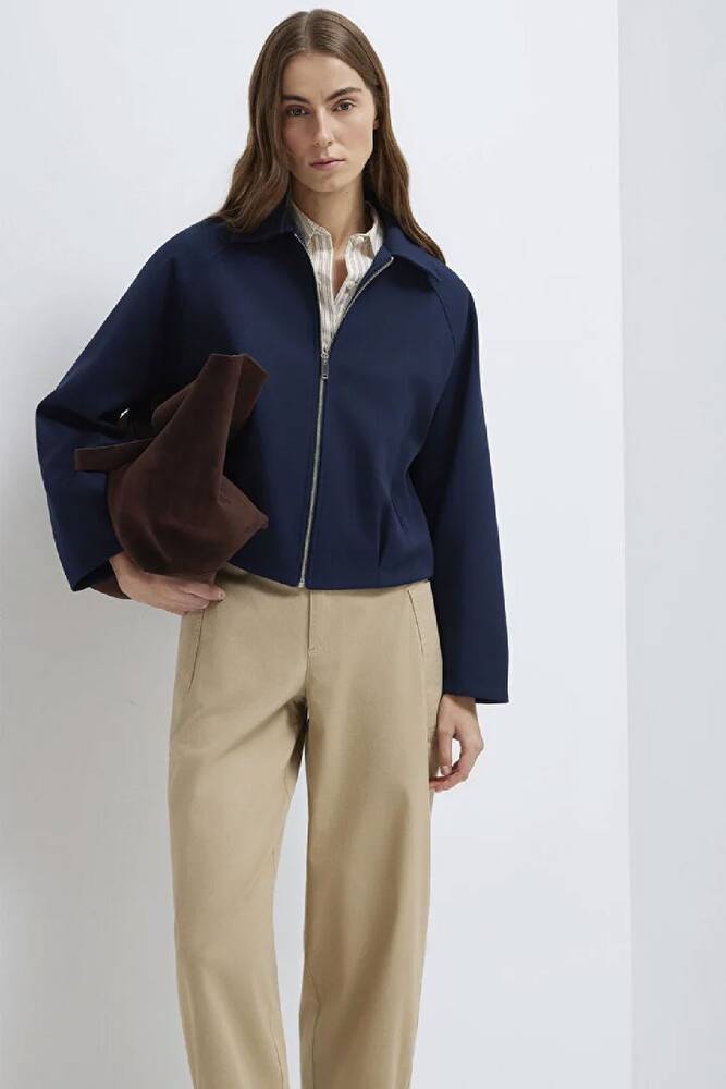 Kadın Kısa Ceket 1110820-82318 Lacivert 