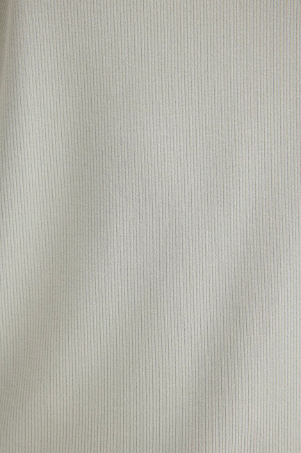 Kadın Kısa Kollu Basic Penye 1612904-70084 Yeşil - Thumbnail