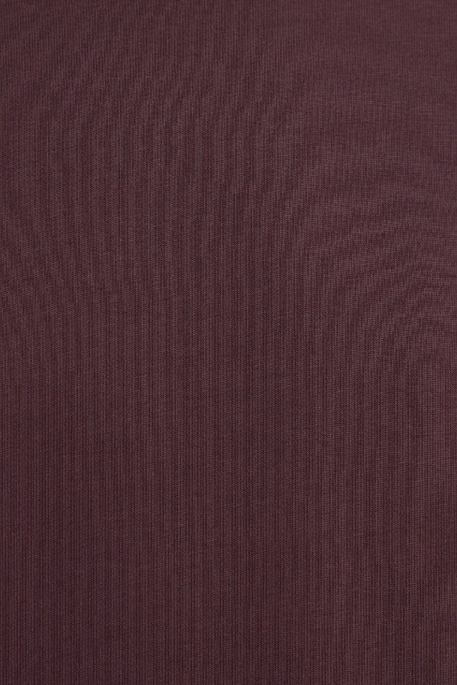 Kadın Kısa Kollu Basic Tişört 1613788-70223 Bordo 