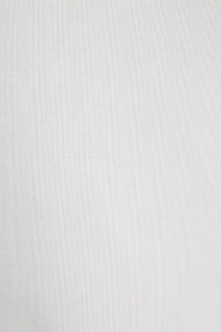 Kadın Kısa Kollu Modelli Penye 1613760-70057 Beyaz - Thumbnail