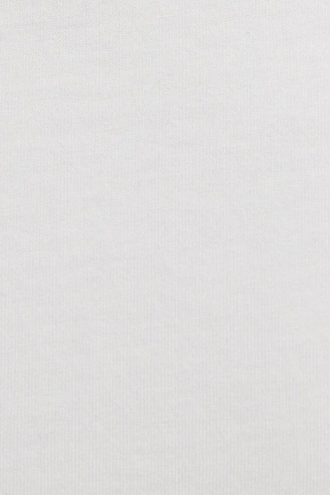 Kadın Kısa Kollu Modelli Penye 1613970-70057 Ekru 