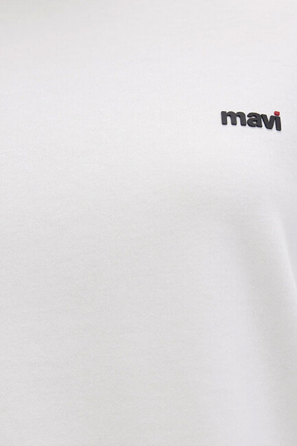 Kadın Kısa Kollu Tişört 1612122-70057 Beyaz - Thumbnail