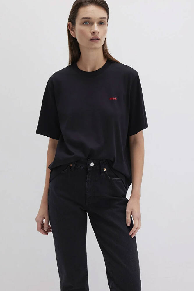 Kadın Kısa Kollu Tişört 1612122-900 Siyah 