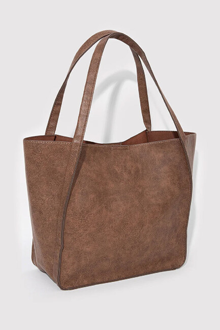 Kadın Kol Çantası 1911654-70246 Kahve - Thumbnail