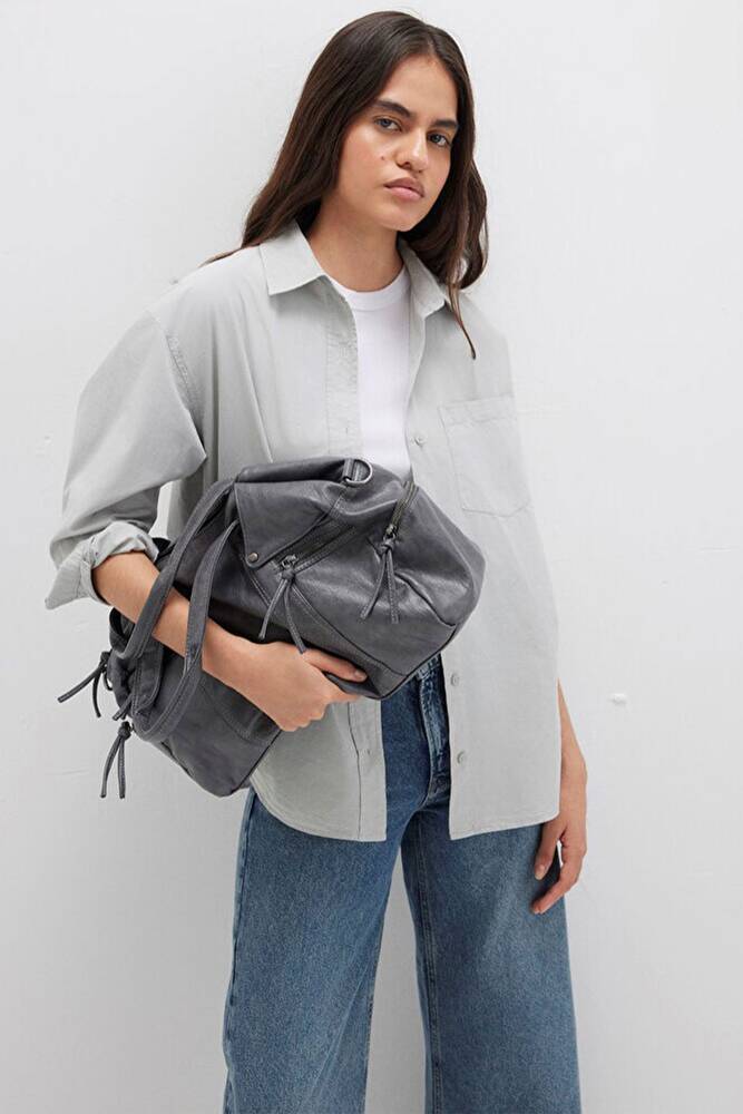 Kadın Kol Çantası 1912134-24674 Gri 