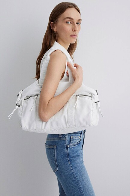 Kadın Kol Çantası 1912134-620 Beyaz (1)