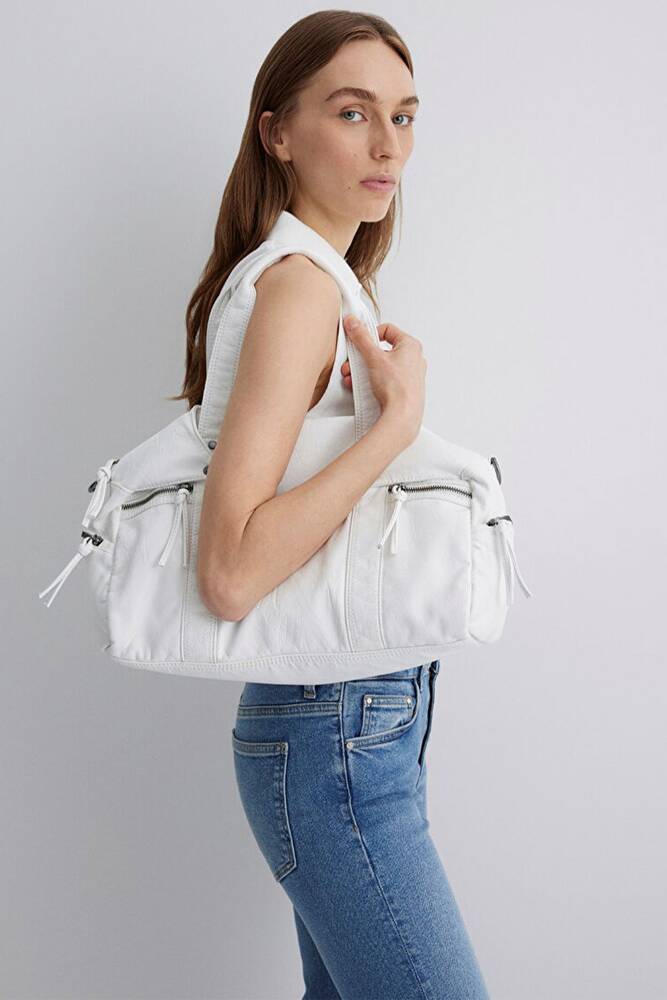 Kadın Kol Çantası 1912134-620 Beyaz 