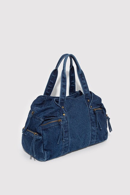 Kadın Kol Çantası 1913468-22189 Mavi - Thumbnail