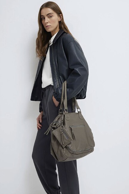 Kadın Kol Çantası 1913480-24651 Gri (1)