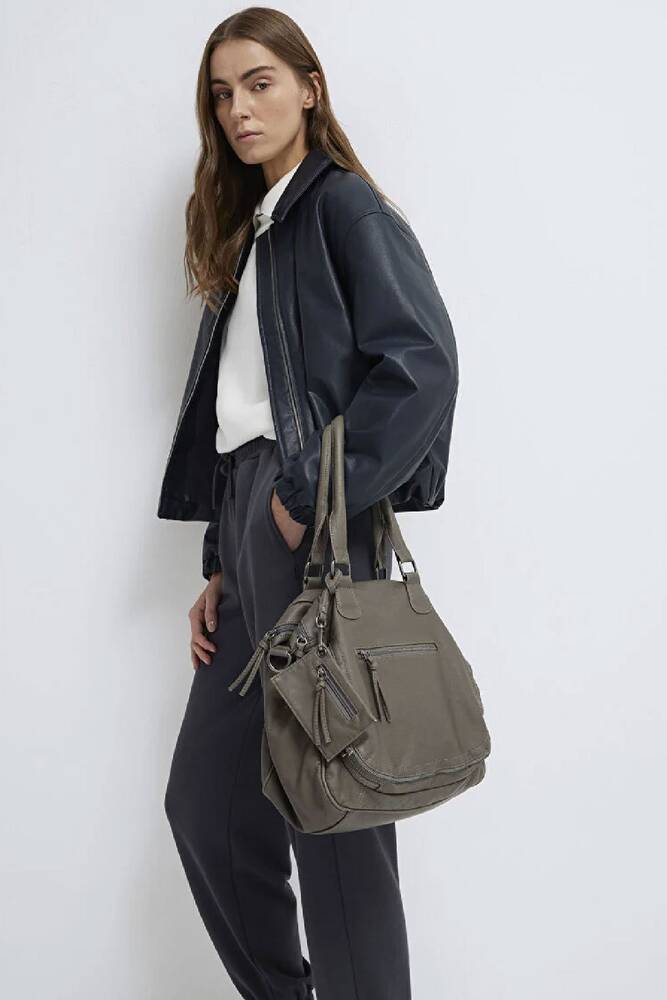 Kadın Kol Çantası 1913480-24651 Gri 