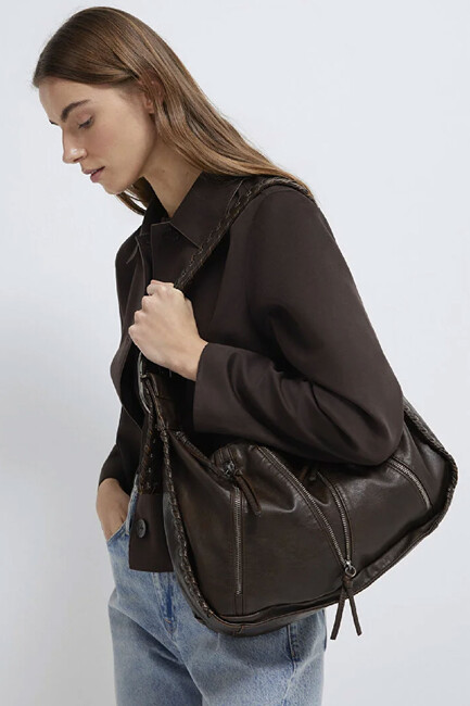 Kadın Kol Çantası 1913830-26823 Kahve (2)