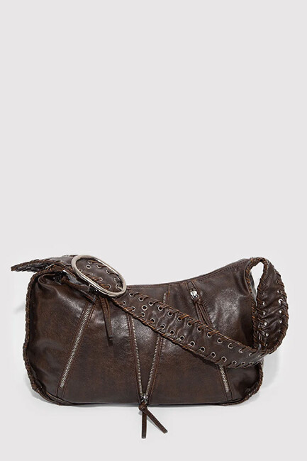 Kadın Kol Çantası 1913830-26823 Kahve - Thumbnail