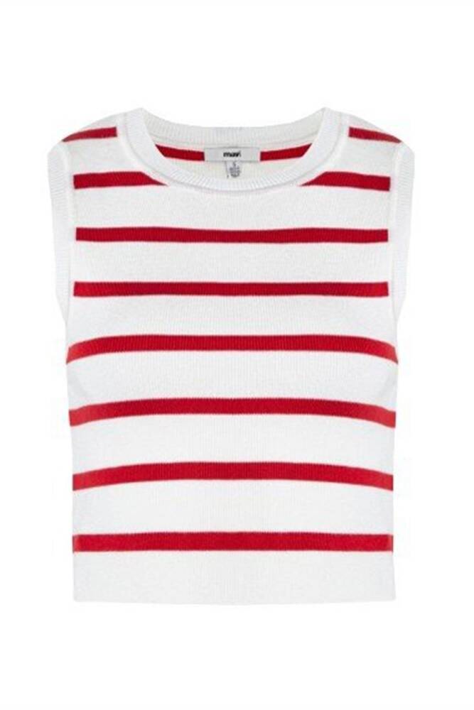 Kadın Kolsuz Triko 1710672-88044 Kırmızı 