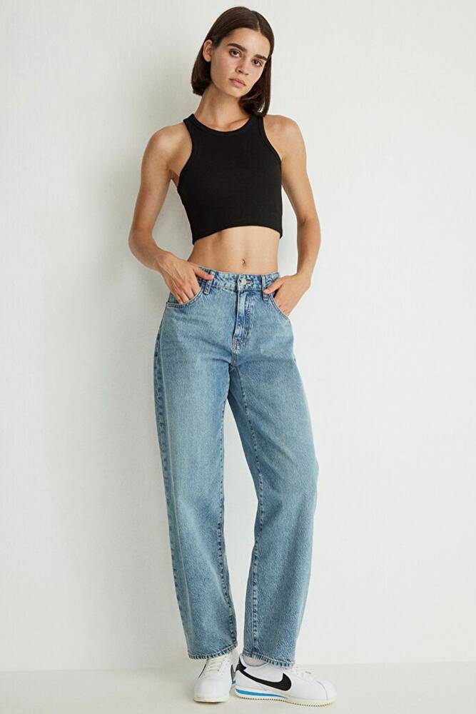 Kadın Leila Jean Pantolon 1010600-87776 Mavi 