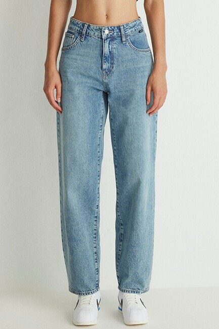 Kadın Leila Jean Pantolon 1010600-87776 Mavi - Thumbnail