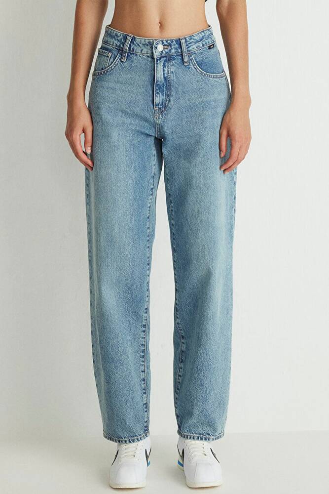 Kadın Leila Jean Pantolon 1010600-87776 Mavi 