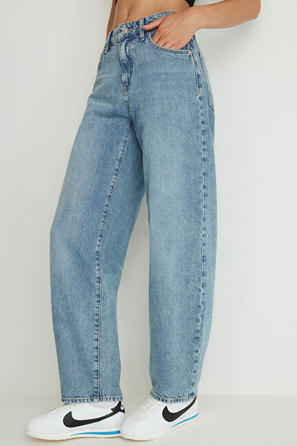 Kadın Leila Jean Pantolon 1010600-87776 Mavi - Thumbnail