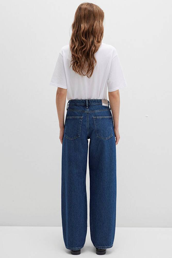 Kadın Leıla Jean Pantolon 1010600-90997 Ekru 