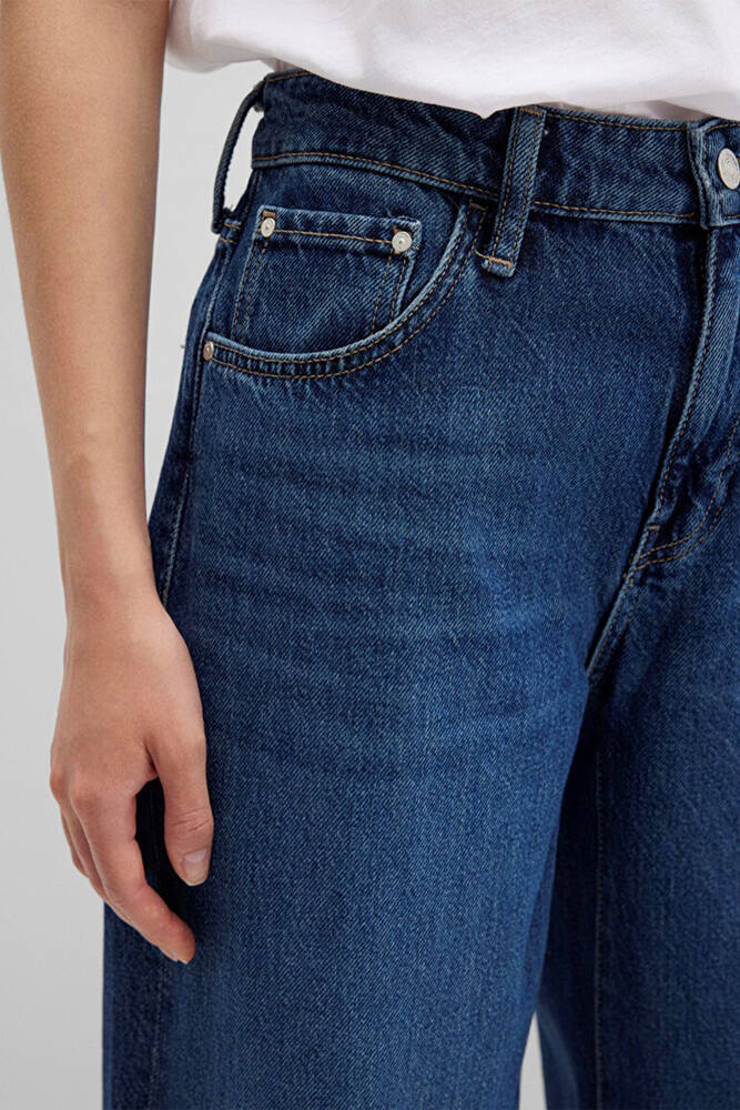 Kadın Leıla Jean Pantolon 1010600-90997 Ekru 