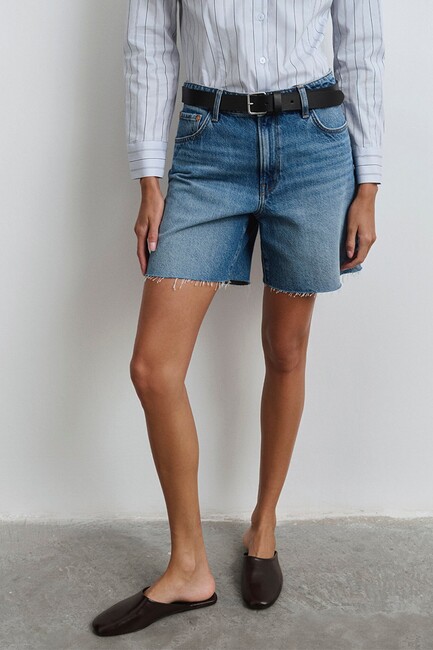 Kadın Lıdıa Denim Şort 1410145-89744 Mavi (3)