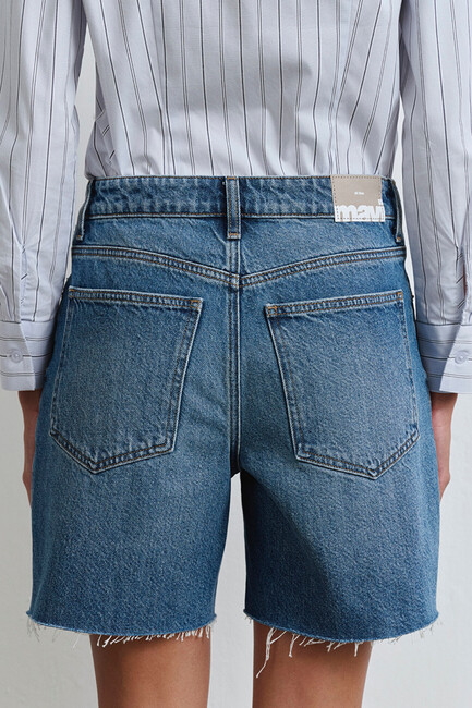 Kadın Lıdıa Denim Şort 1410145-89744 Mavi - Thumbnail