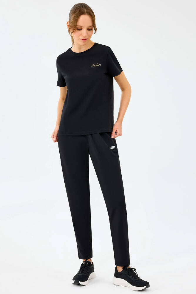 Kadın Light Fabric Tişört S2520239-3817 Siyah 
