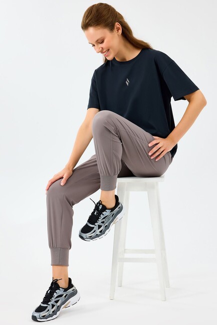 Kadın Light Fabric Tişört S2520257-3817 Siyah - Thumbnail