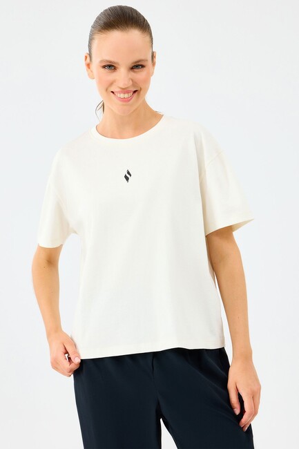 Kadın Light Fabric Tişört S2520257-3855 Beyaz (1)