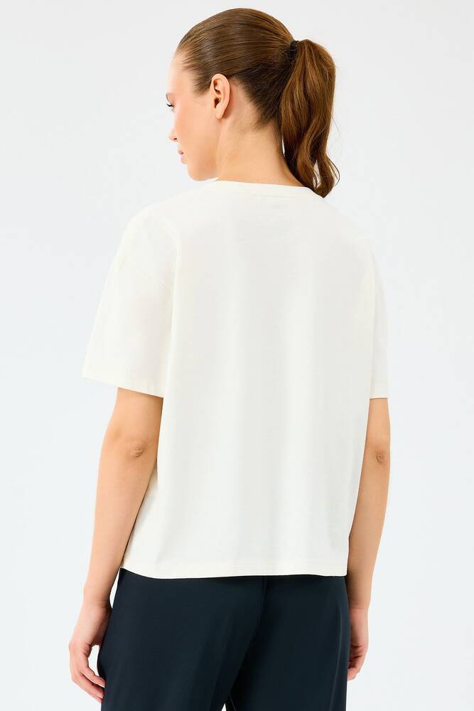 Kadın Light Fabric Tişört S2520257-3855 Beyaz 