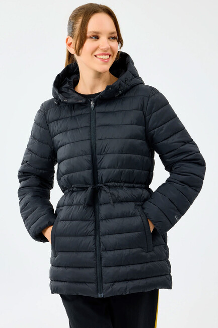Kadın Light Weight Quilted Ceket S2520206-3817 Siyah (1)