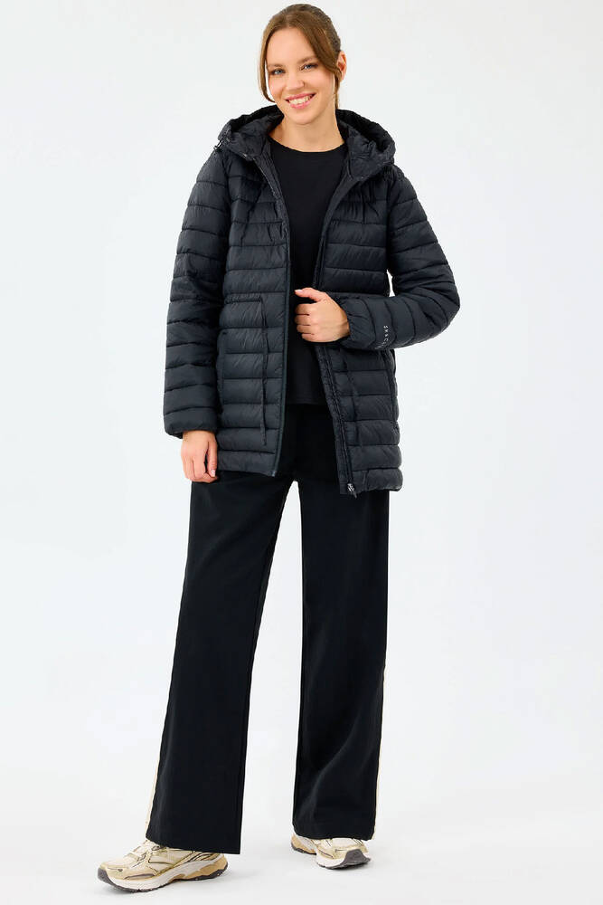 Kadın Light Weight Quilted Ceket S2520206-3817 Siyah 