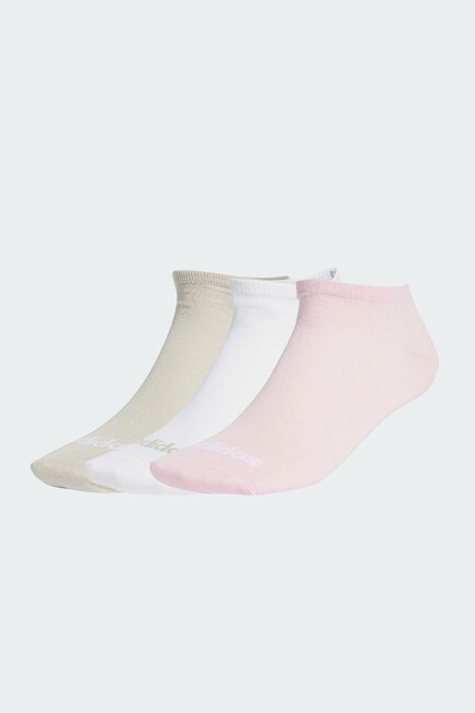 Kadın Lın Low 3P Çorap JG3699 Beyaz (1)