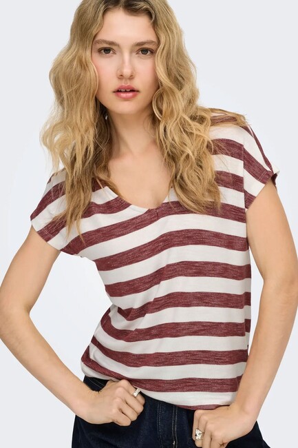 Kadın Lıra Bluz 15252103 Kırmızı - Thumbnail