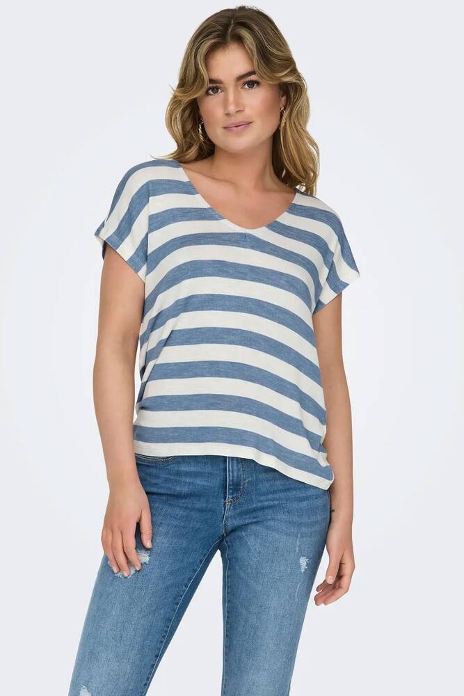 Kadın Lıra Bluz 15252103 Mavi 