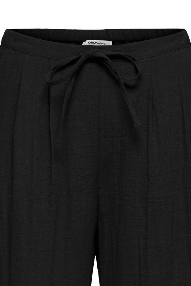 Kadın Lıta Linen Pantolon 15370273 Siyah 