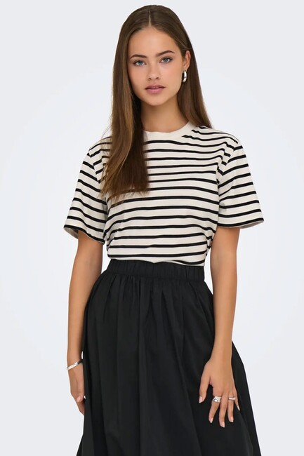 Kadın Lıvına Tişört 15272227 Siyah (1)