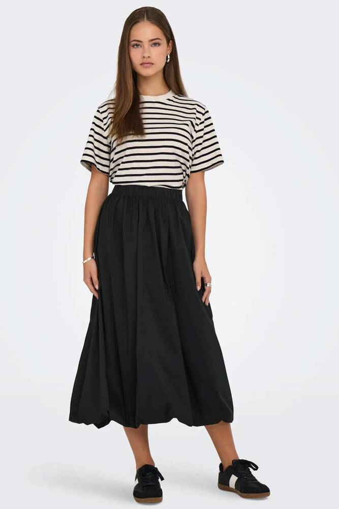 Kadın Lıvına Tişört 15272227 Siyah 